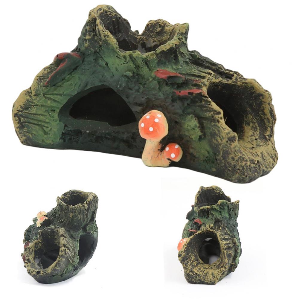Terrarium Moss Art - Synthetic Resin Artificial Driftwood Fish Tank