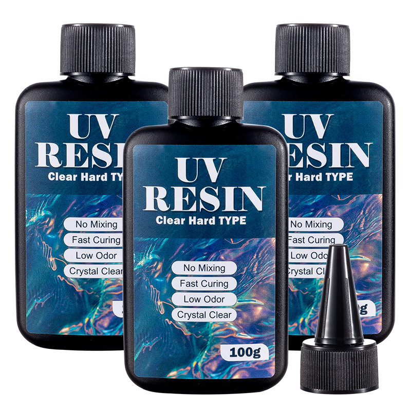 100/200/300g UV Resin Hard Typ - Resin Jewelry Kit review and price