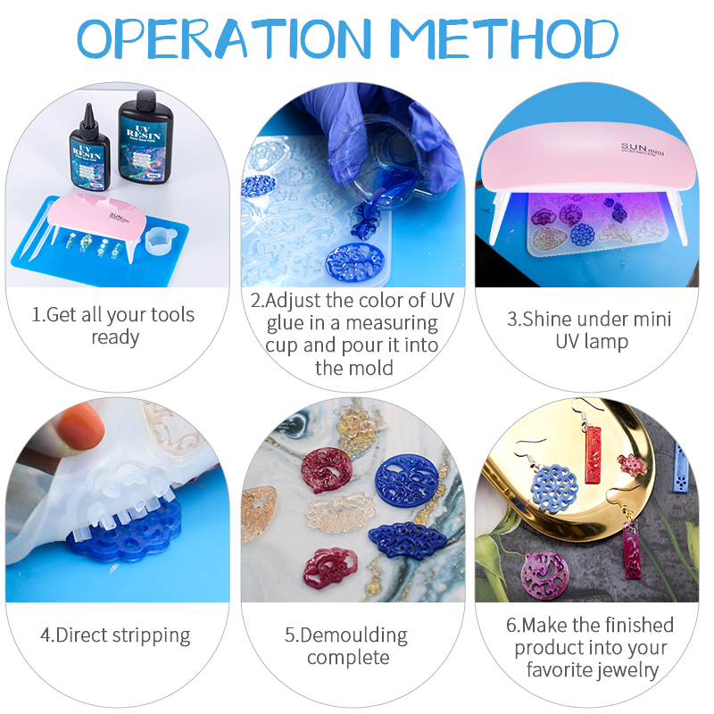 100/200/300g UV Resin Hard Typ - Resin Jewelry Kit review and price