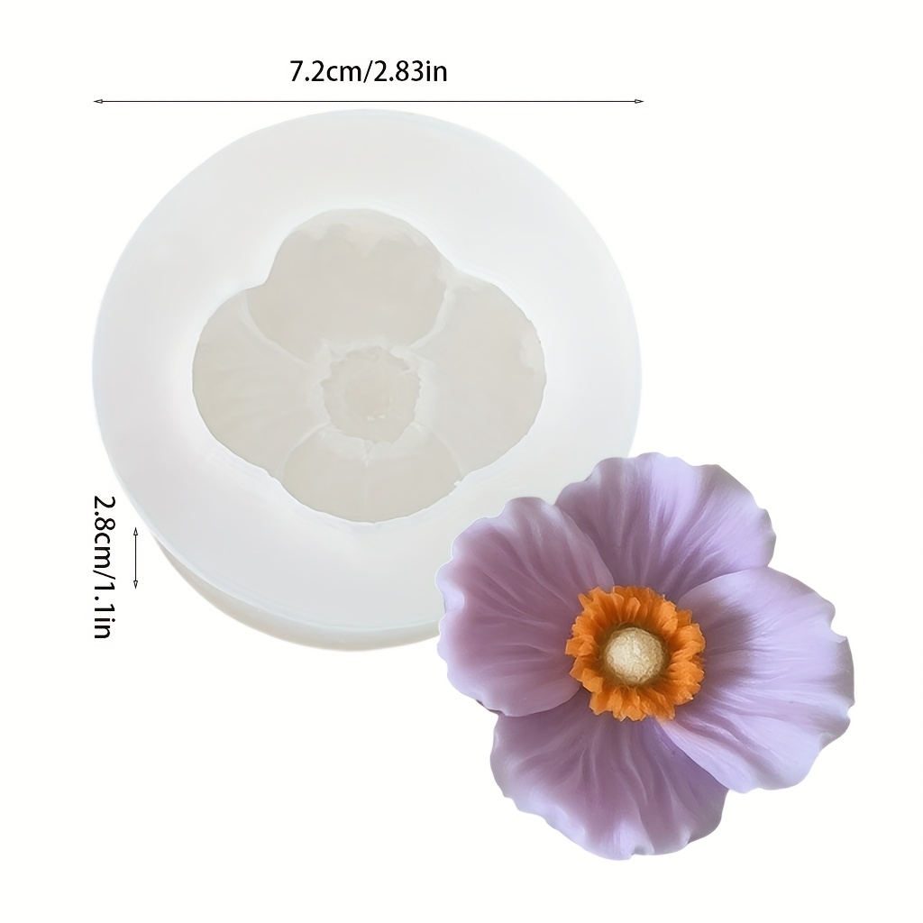 Flower Silicone Candle Mold, C - Resin Craft Ideas review and price
