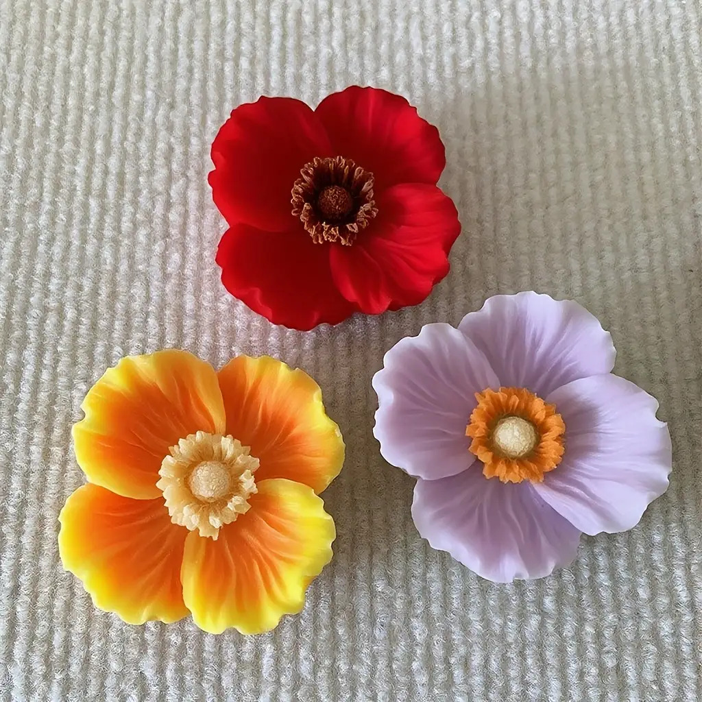Flower Silicone Candle Mold, C - Resin Craft Ideas review and price