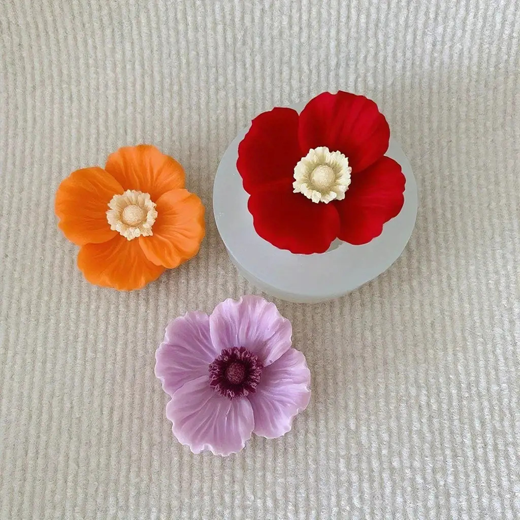Flower Silicone Candle Mold, C - Resin Craft Ideas review and price