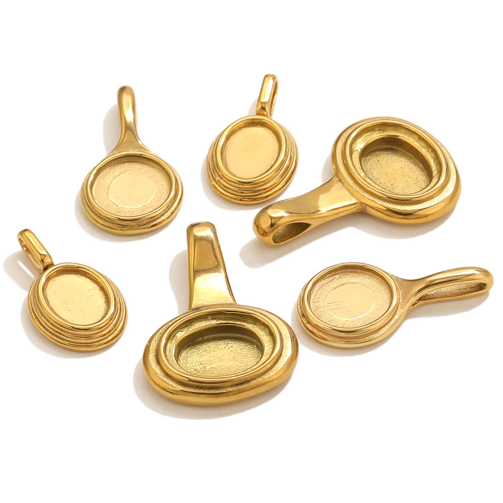 5pcs Stainless Steel Round Ova - Crafting Resin review and price
