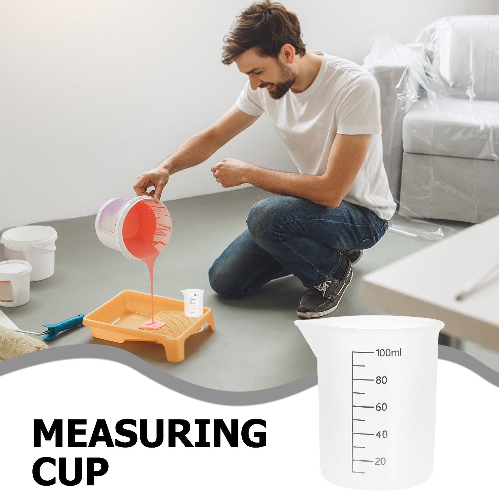 Silicone Measuring Cups 8 Piec - Mixing Cup Silicone review and price