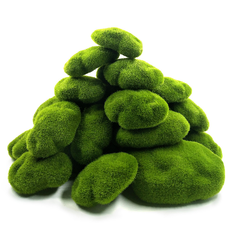 Green Artificial Grass Foam Mo - Terrarium Moss Art review and price