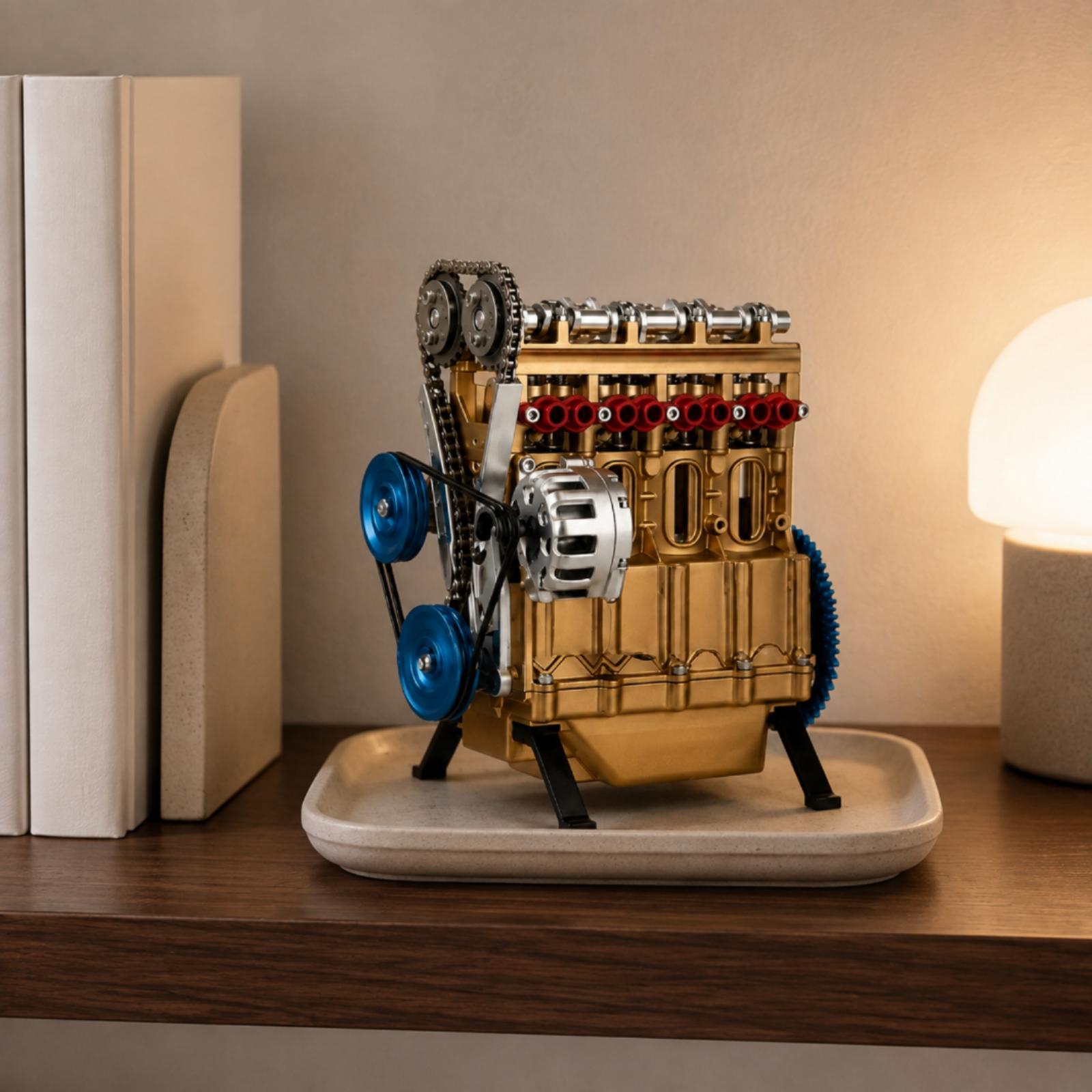 Vintage Style Engine Figurine  - Resin Craft Workshop review and price