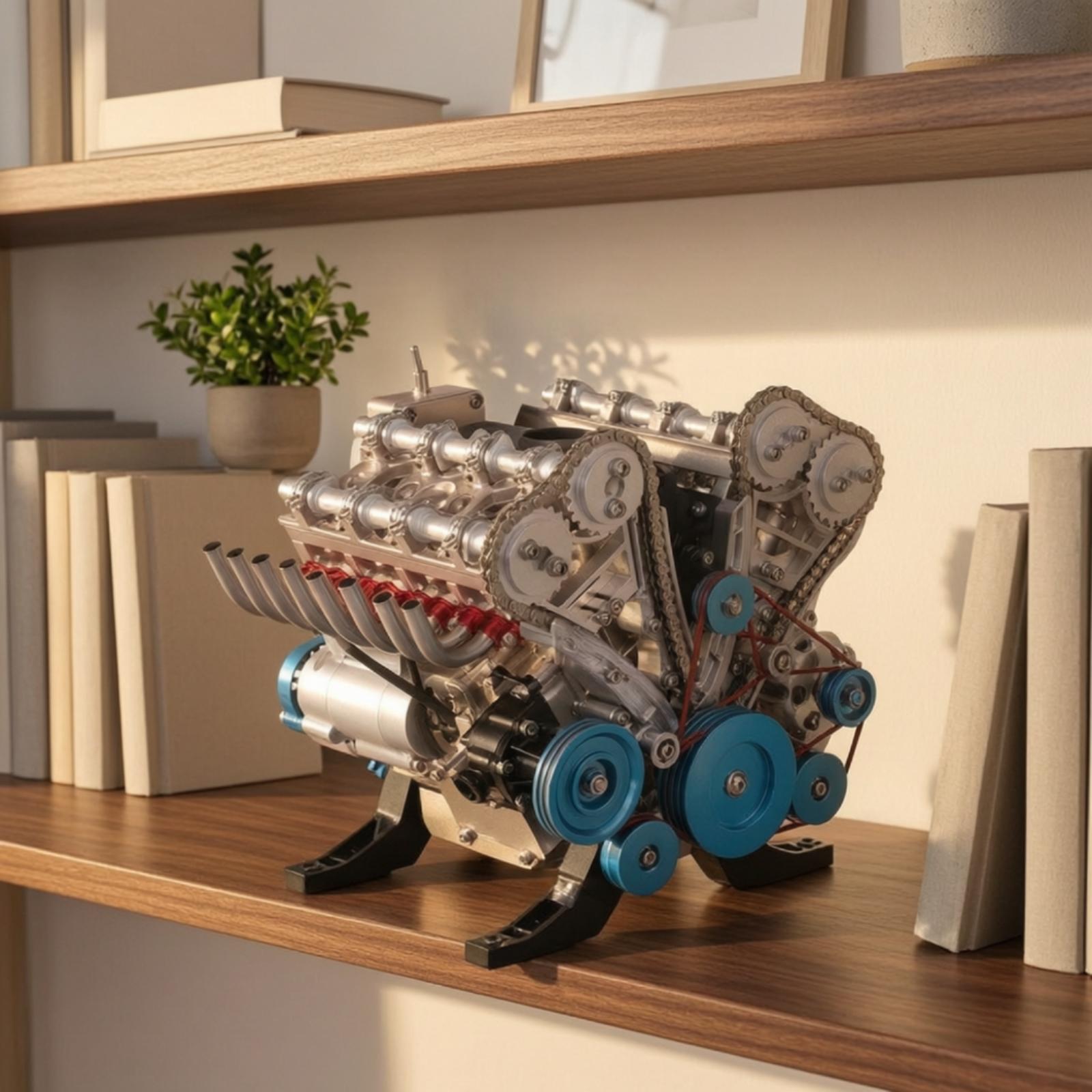 Vintage Style Engine Figurine  - Resin Craft Workshop review and price