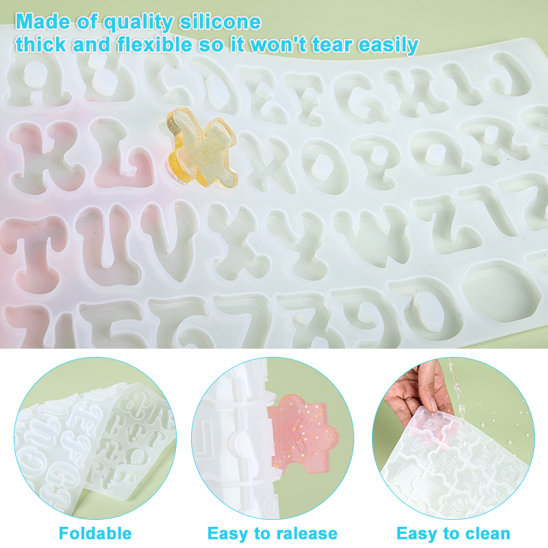 Alphabet Keychain Molds Alphab - Resin Jewelry Kit review and price