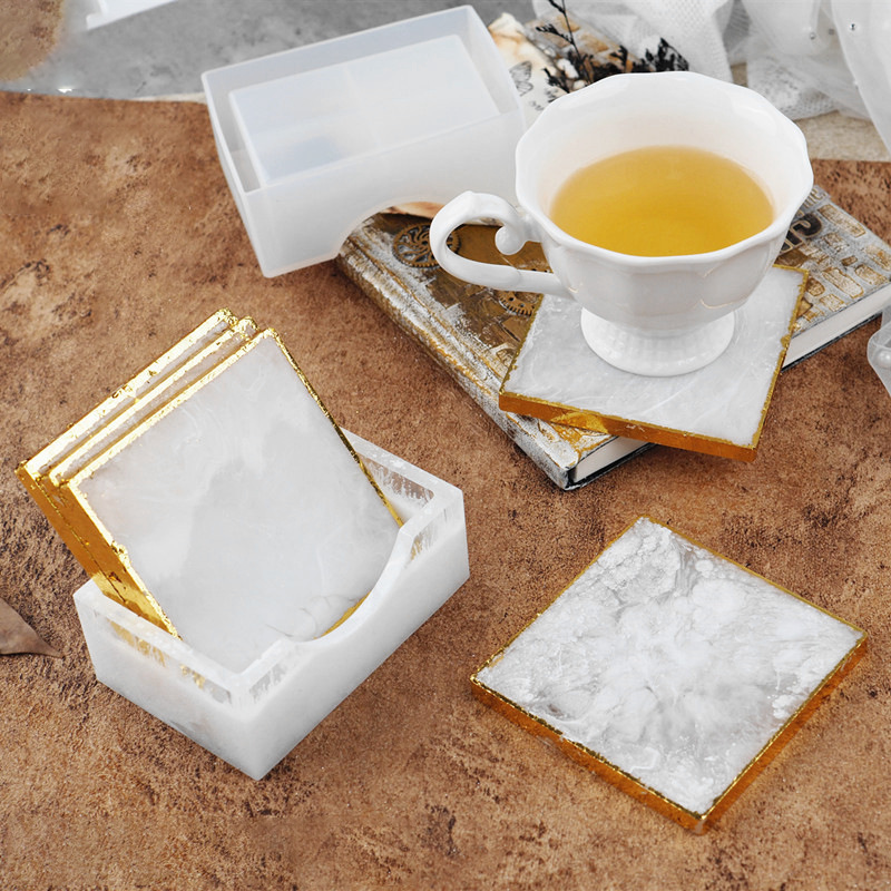 SNASAN Coaster Cup Mat Silicon - Serving Tray Mold review and price