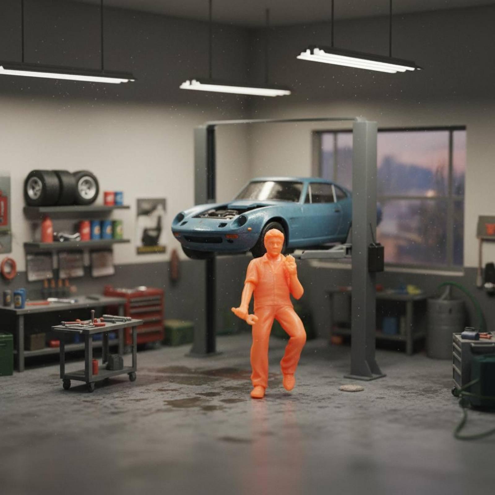 Resin Repairman Figure for 1 6 - Resin Craft Workshop review and price