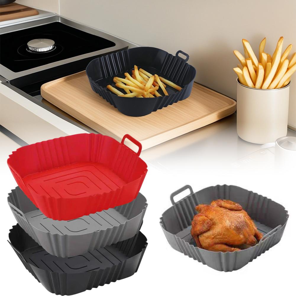 Reusable Airfryer Pan Liner Ac - Silicone Mold Tray review and price