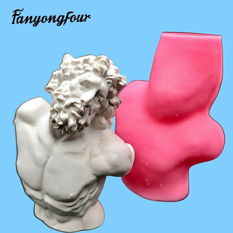 Laokong half body silicone mol - Resin Craft Ideas review and price