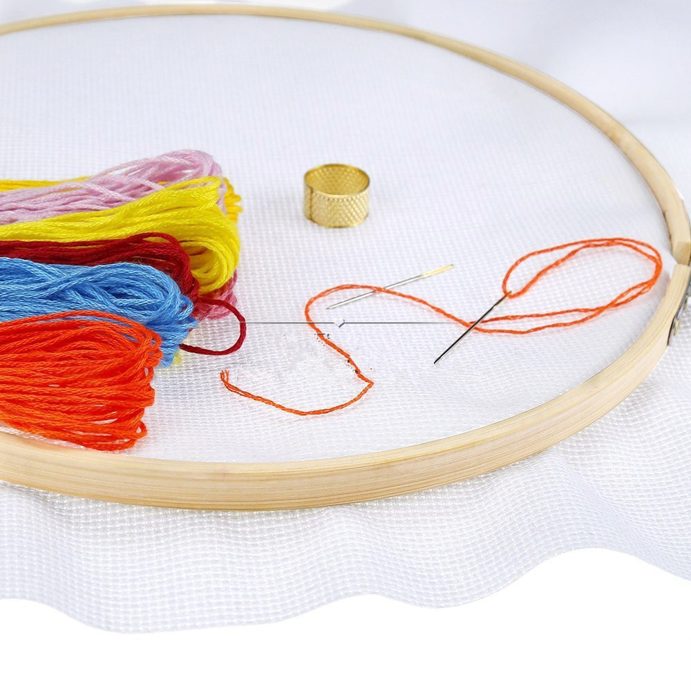 30cm DIY Embroidery Hoop Tool  - Wood Ring Blank review and price