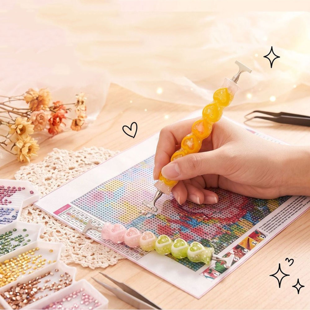 New Heart Shape Diamond Painti - Resin Craft Ideas review and price