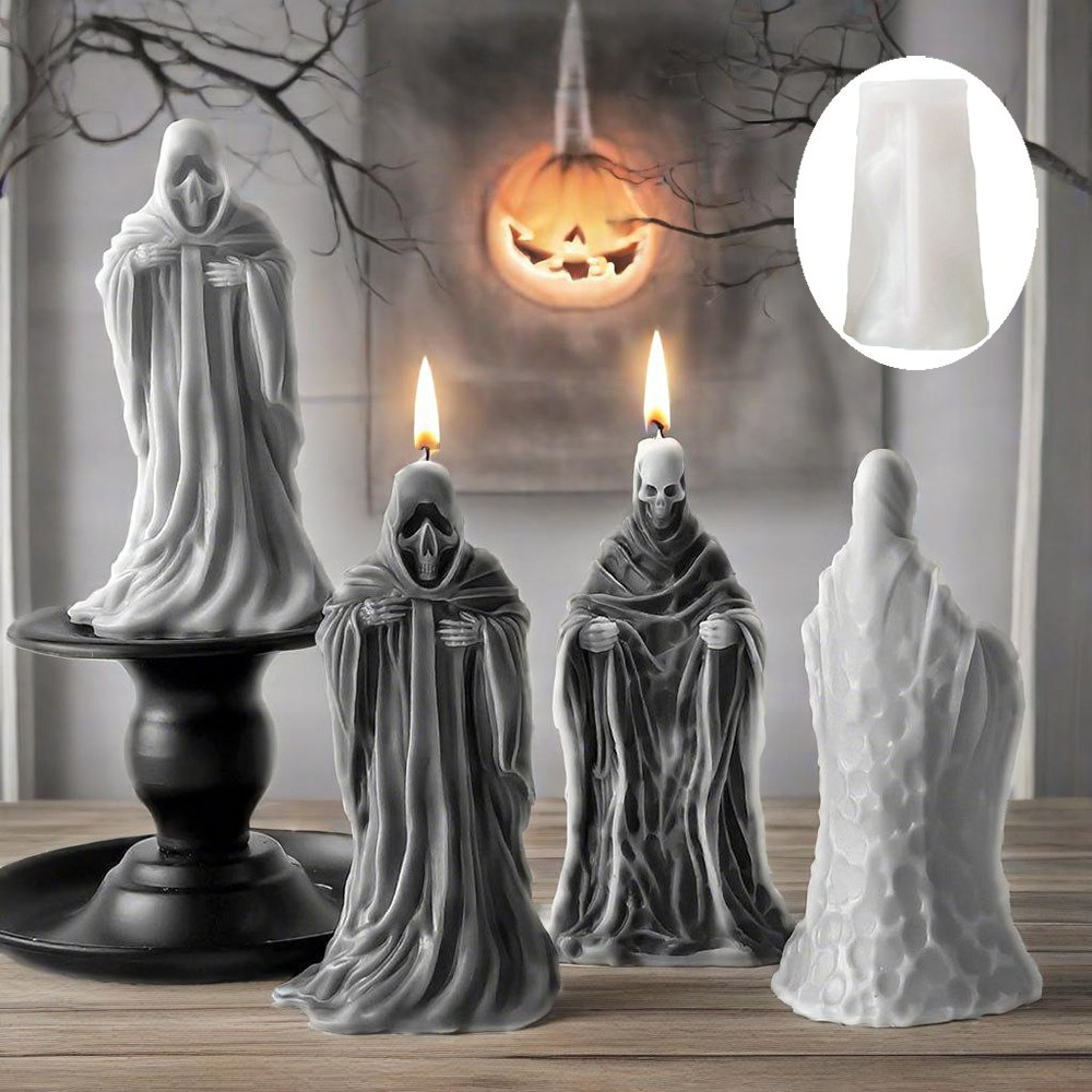 3D Skeleton Scent Candle Silic - Resin Craft Ideas review and price