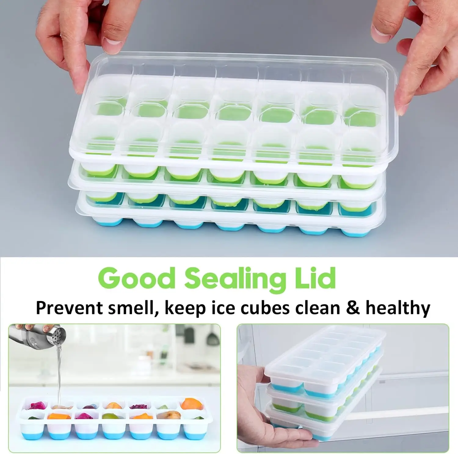 Silicone Ice Cube Mold Trays R - Silicone Mold Tray review and price