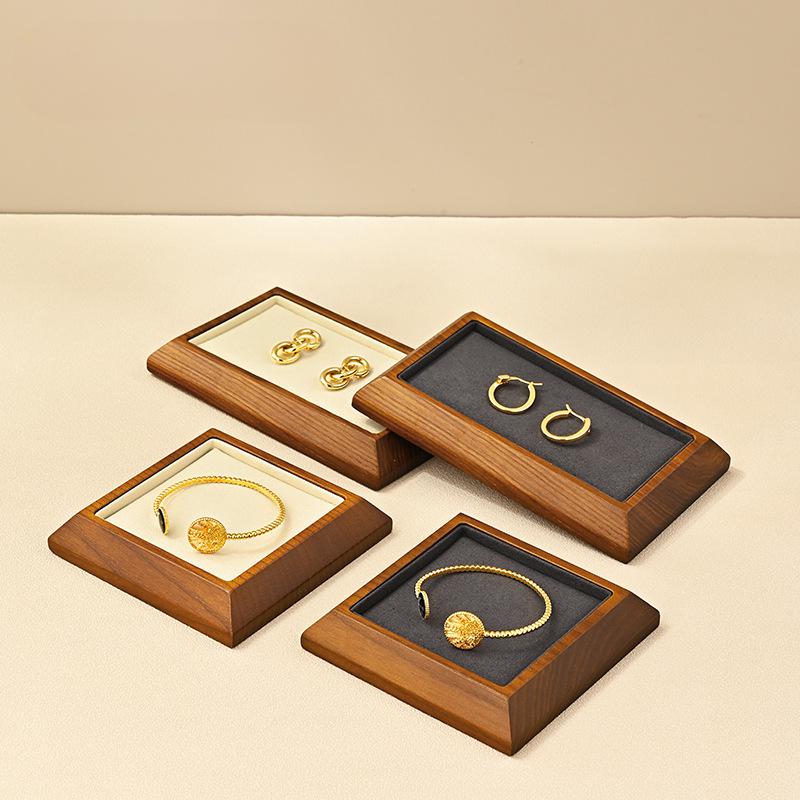 Solid Wood Jewelry Storage Tra - Wood Ring Blank review and price