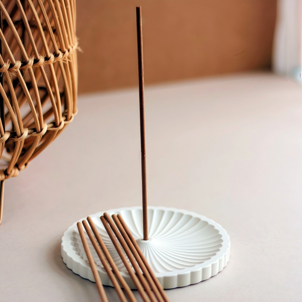2pcs Round Incense Burner Sili - Coaster Mold Round review and price