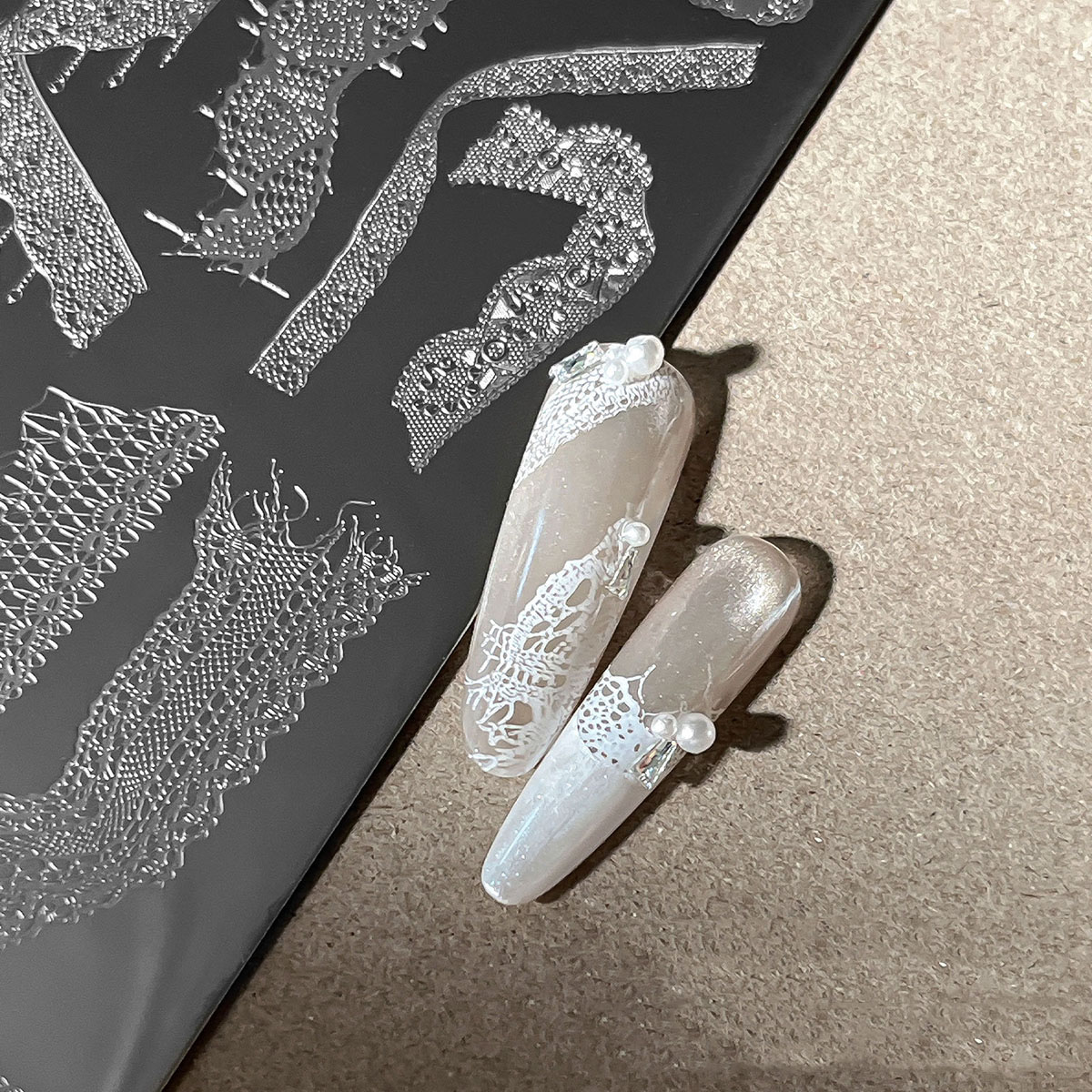1Pcs Nail Stamping Plates Mult - Gold Foil Flakes review and price