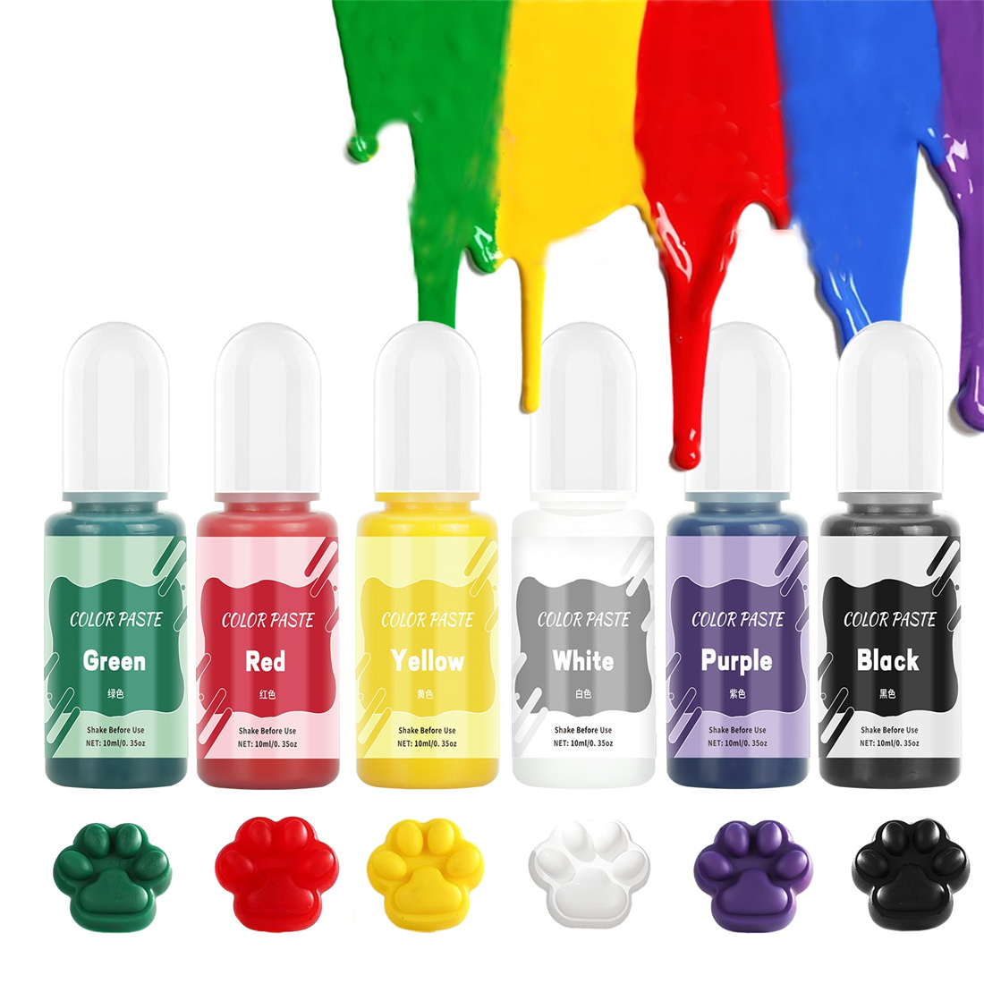 10ml Solid Color Paste High Co - Resin Pigment Set review and price