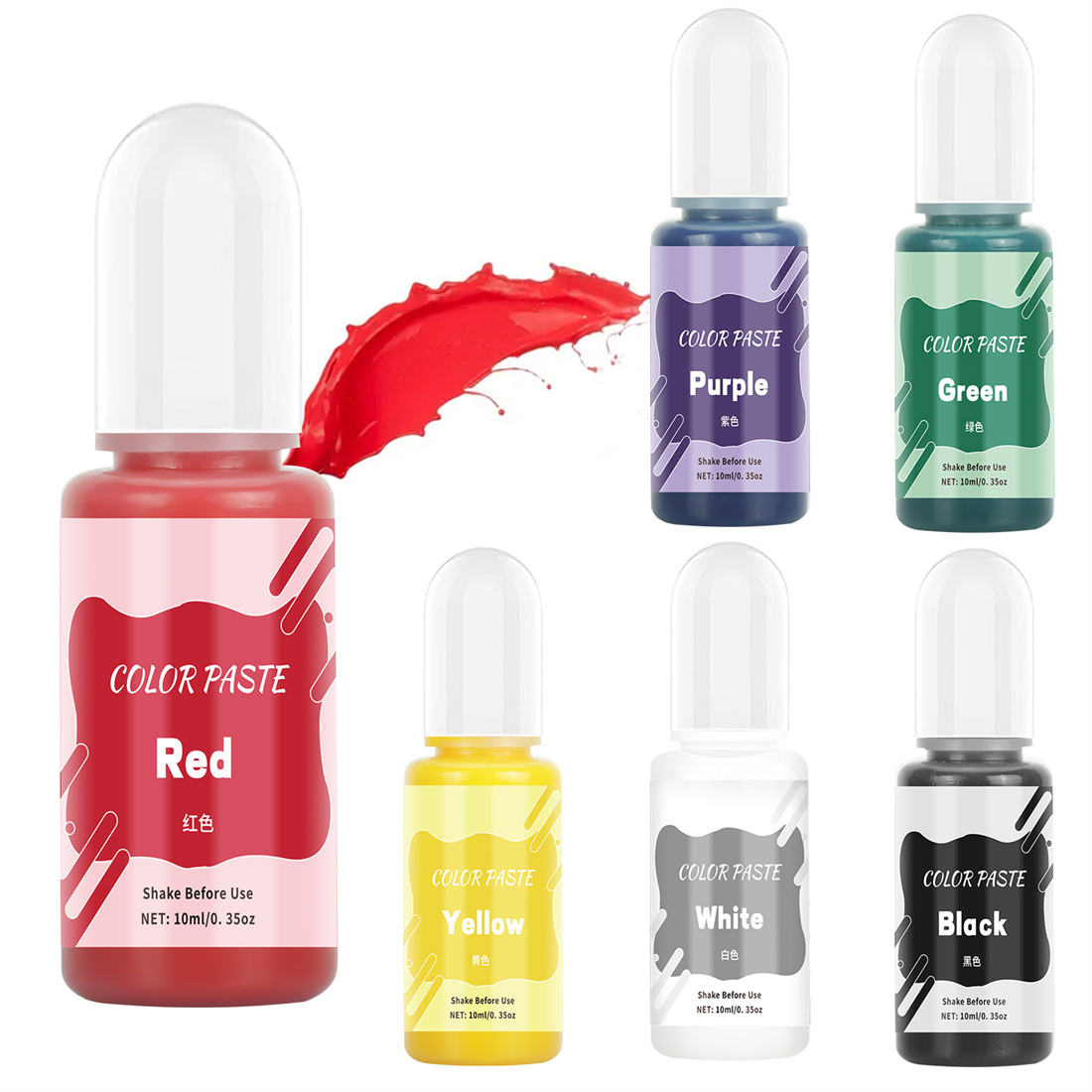 10ml Solid Color Paste High Co - Resin Pigment Set review and price