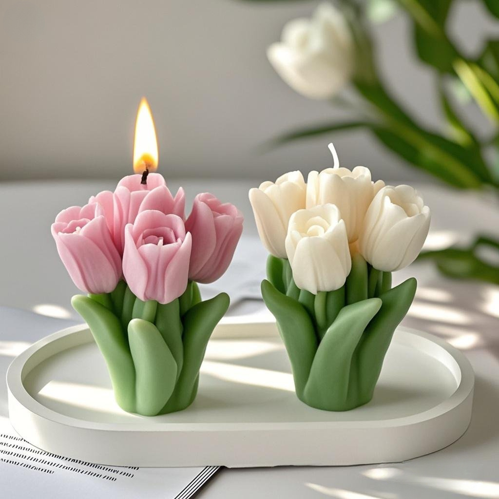 3D Tulip Bouquet Silicone Cand - Resin Craft Ideas review and price