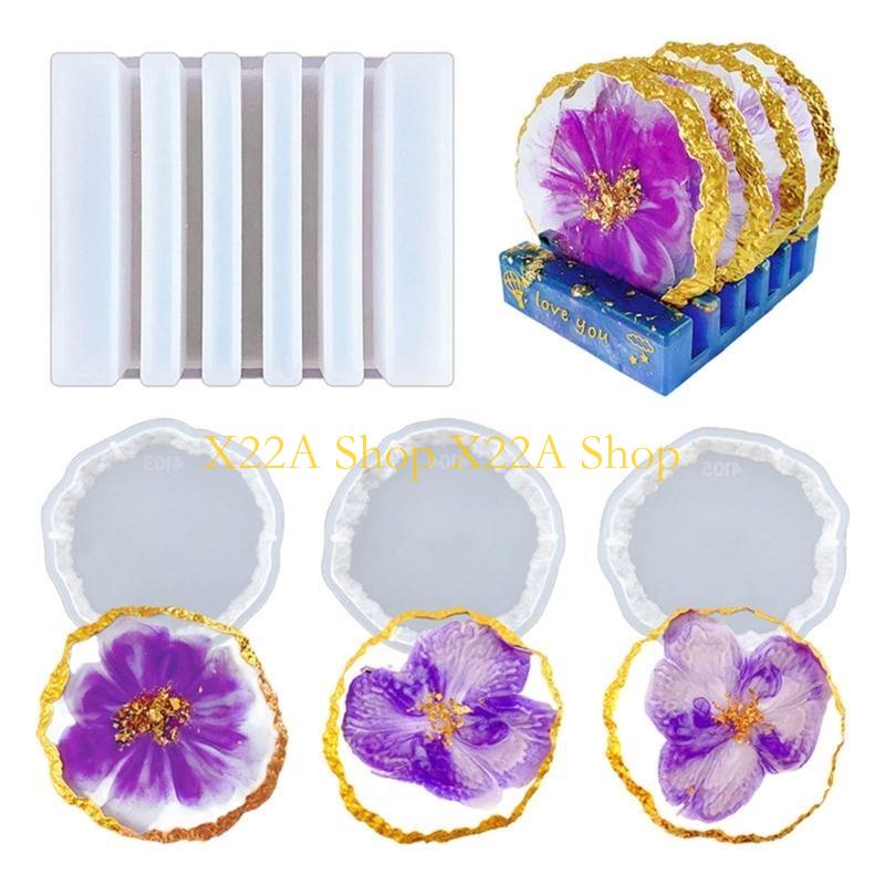 Unique Agate Coasters Silicone - Serving Tray Mold review and price